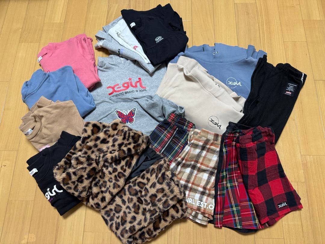 エックスガール 130 X-girl 17点まとめ売り