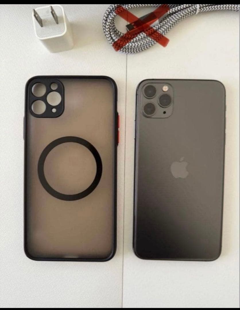 iPhone11promax256GB.本体.ケース.箱付！！