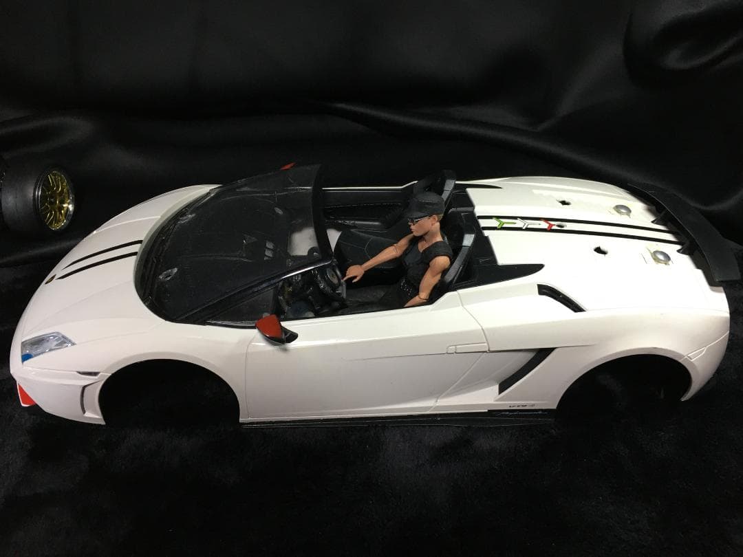 【世界に一台】タミヤ TT-01 ランボルギーニガヤルド　オープン