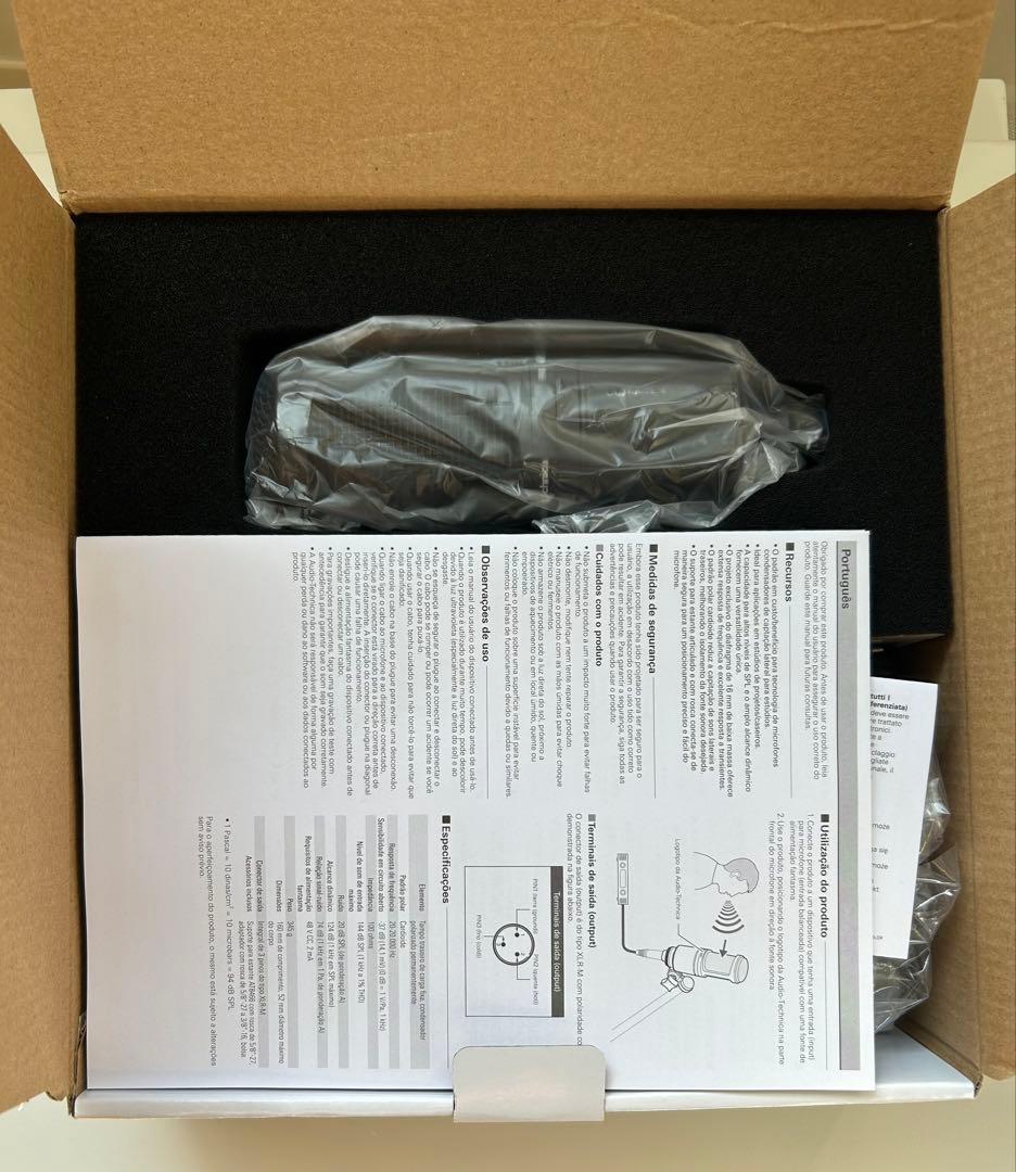 【未使用】audio-technica AT2020 XLR コンデンサーマイク