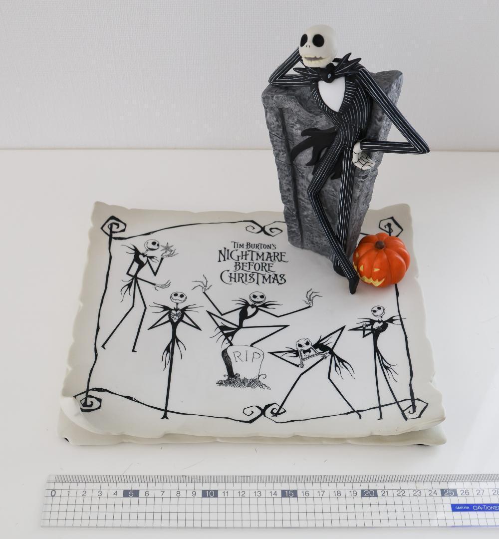 【限定350】ナイトメアビフォアクリスマス　ジャック　陶器製フィギュア