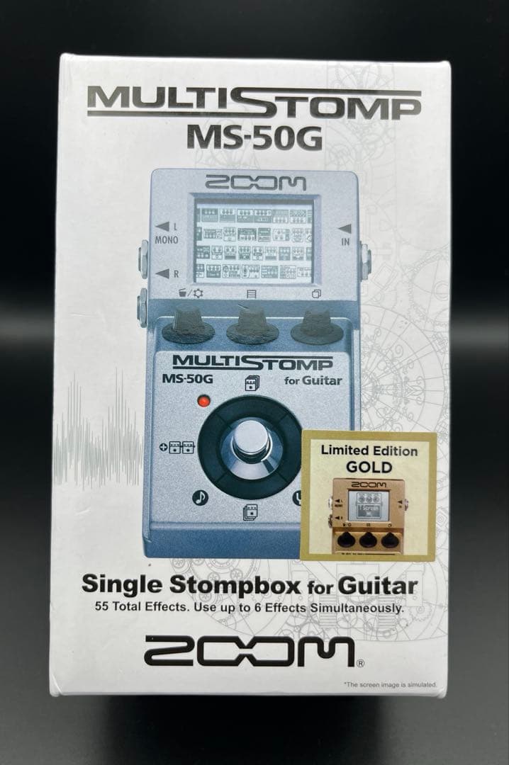 ギター ZOOM / MS-50G Gold Limited