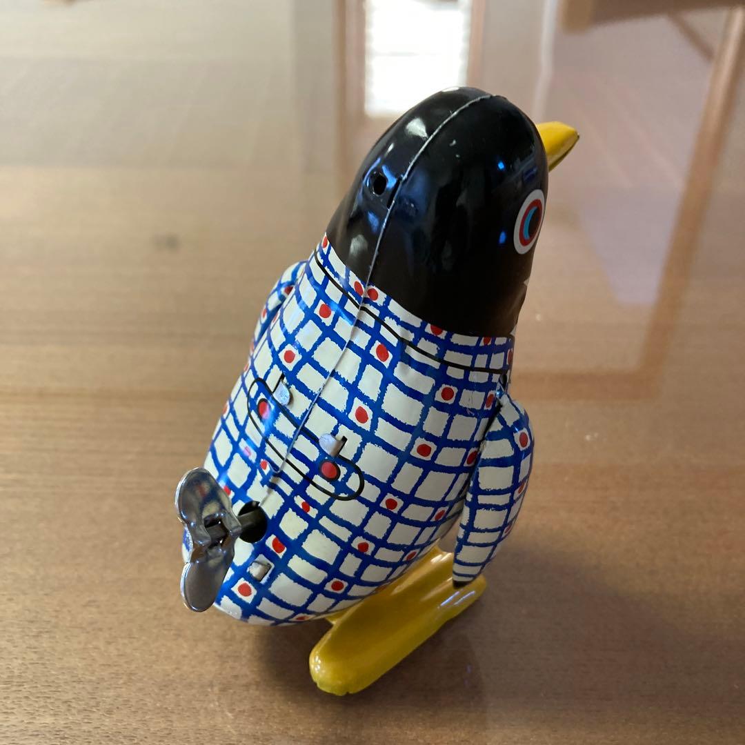 ブリキのオモチャ　ペンギン