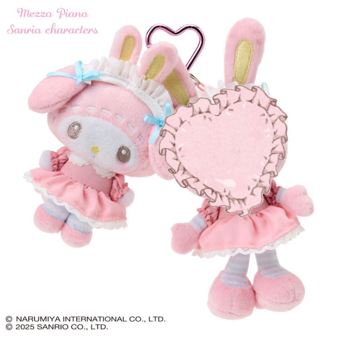 【新品】サンリオ×mezzo piano✧マスコットホルダー 4種セット