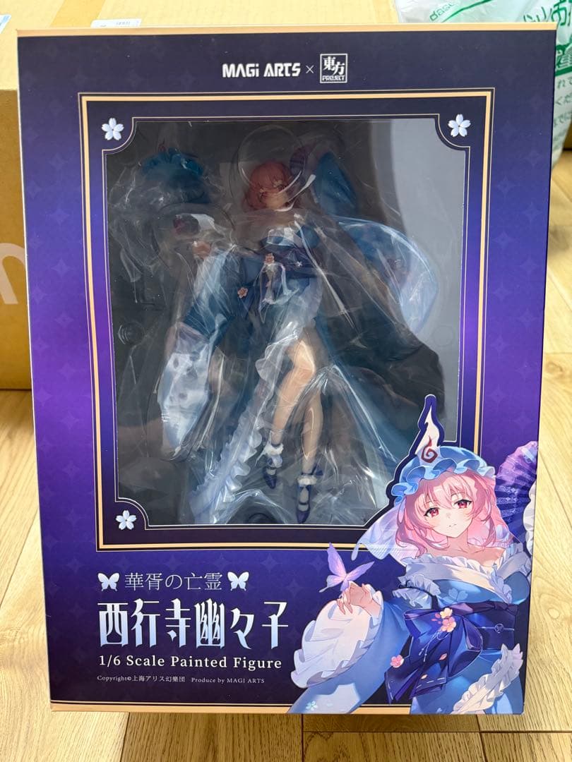 《新品未開封》東方Project 華胥の亡霊 西行寺幽々子 1/6 フィギュア