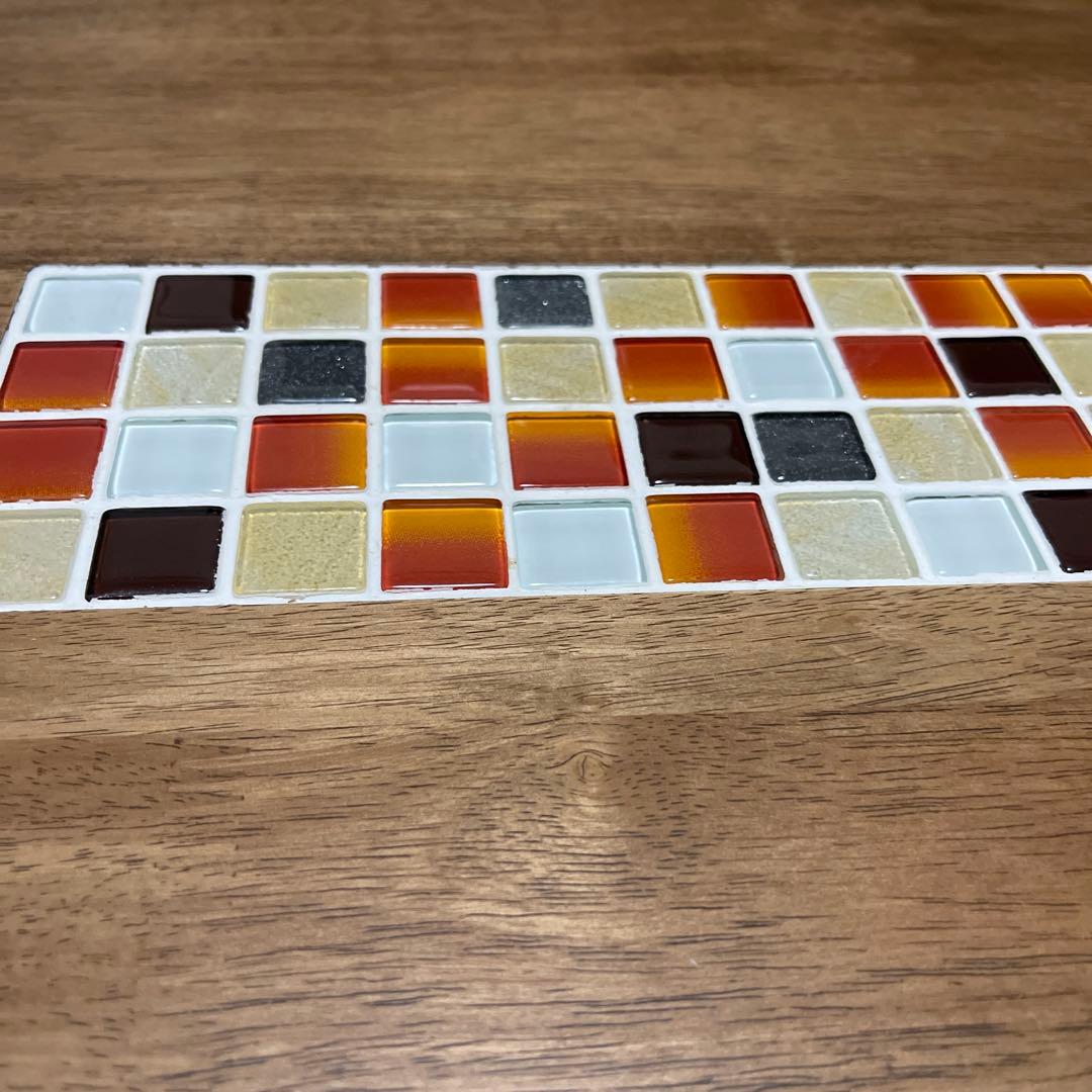 【美品】大川家具 タイル付き テスタ TESTA センターテーブル 可愛い