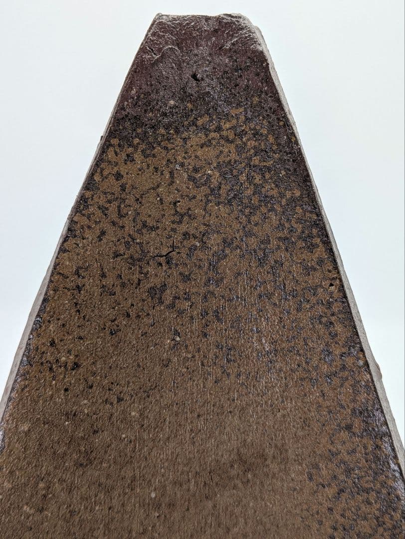 人間国宝 藤原雄 備前焼 皿 合箱栞 長皿 食器 菓子器 菓子皿 在銘 物故作家