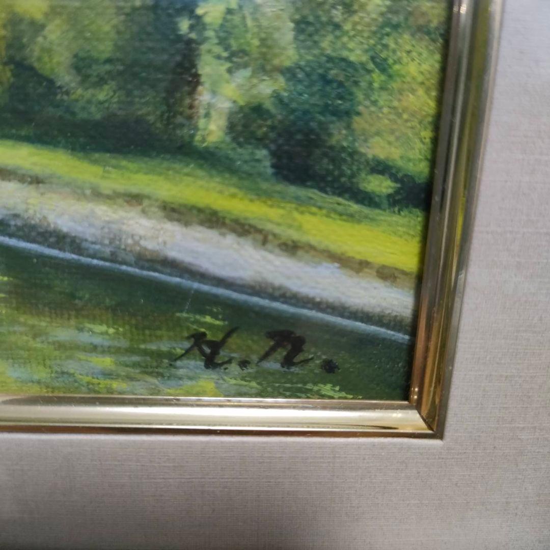 風景画　油絵　中島裕司