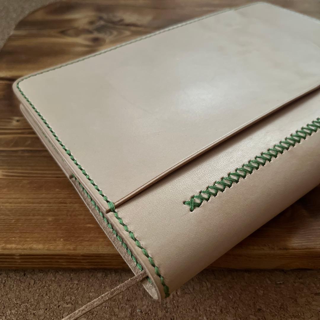 ヌメ革のA5サイズ 手帳カバー117 ペンケース65