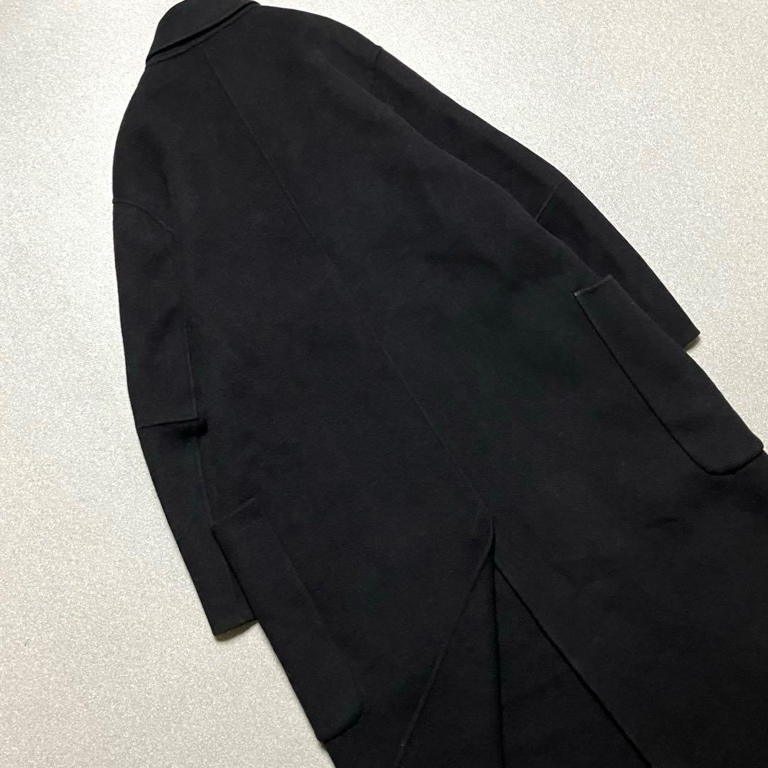 【近年✨大きなポッケ】TODAYFULウールオーバーコート ロング黒トゥデイフル