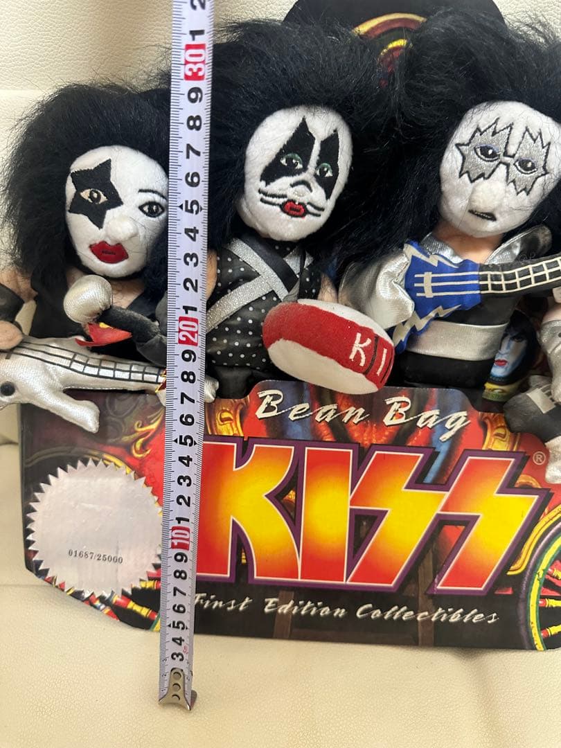 KISSレア希少1999年製 バンドメンバー ぬいぐるみ4体セット