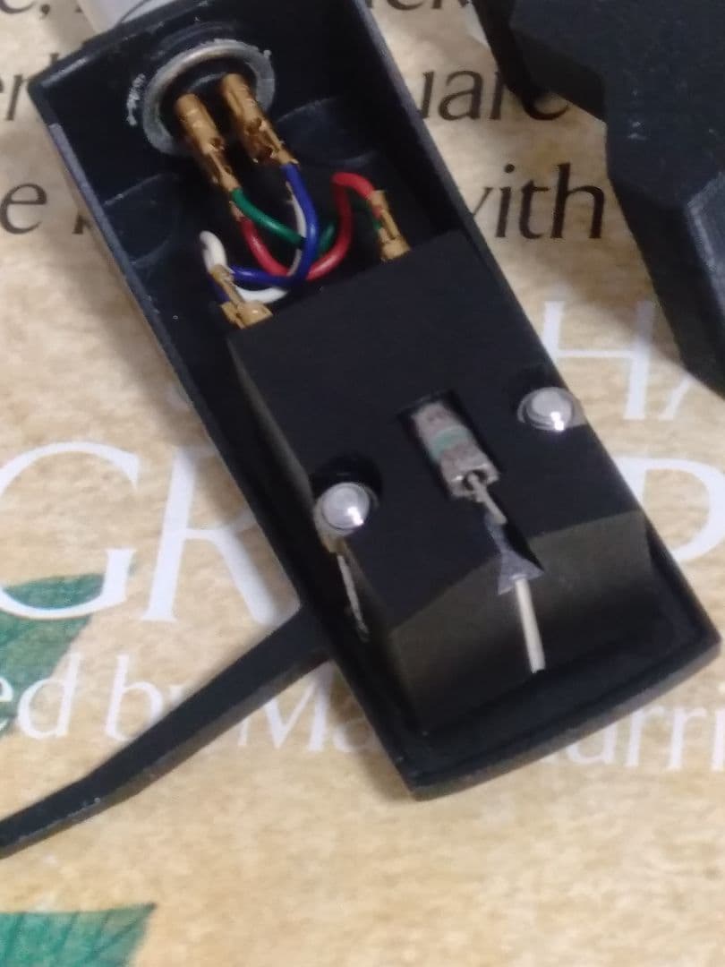 デノン MCカートリッジ DL-103 ヘッドシェル PCL-5 音質良好品