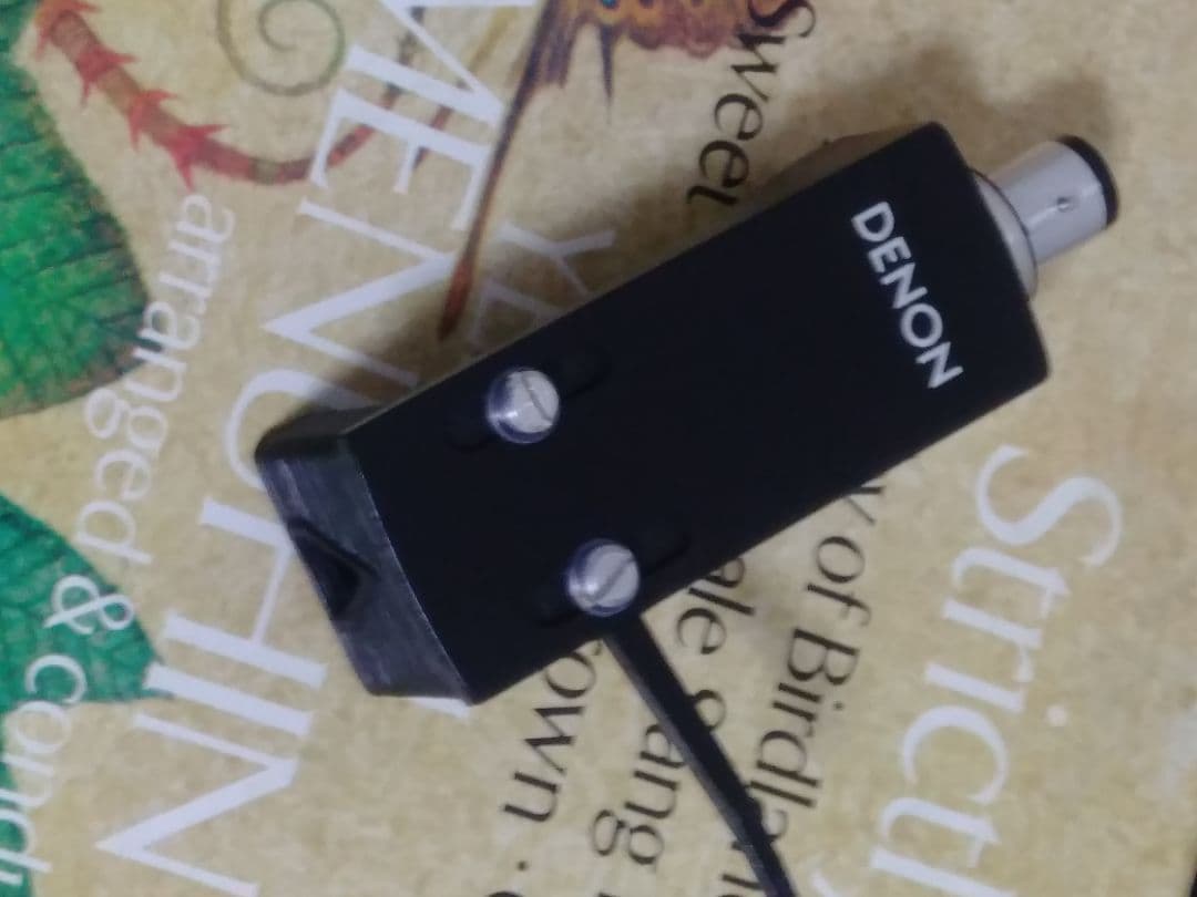 デノン MCカートリッジ DL-103 ヘッドシェル PCL-5 音質良好品