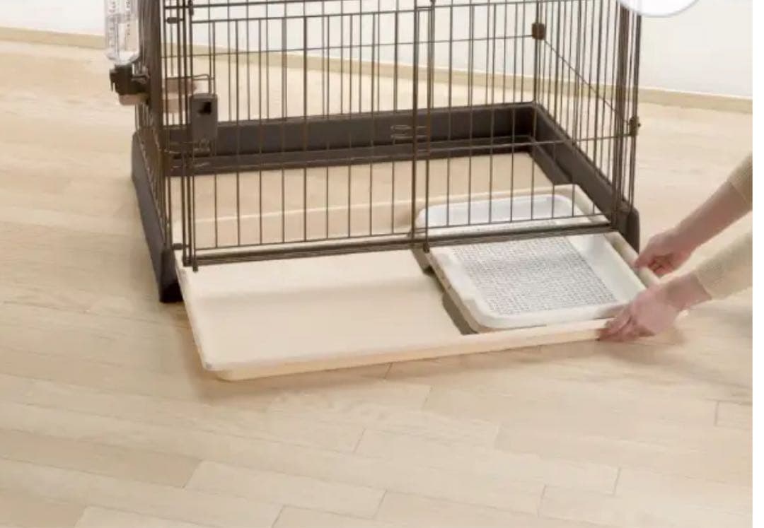 新品未使用 リッチェル 犬用ゲージ ブラウン色