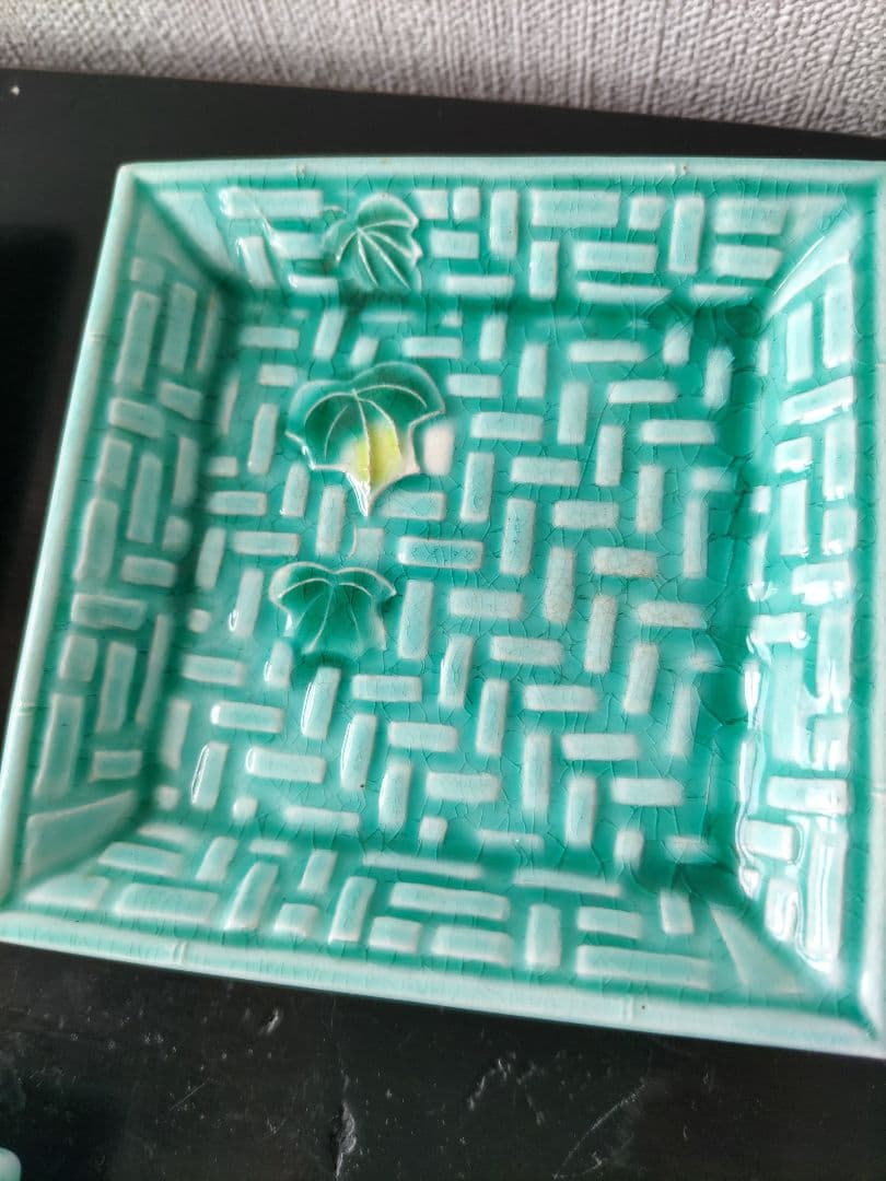 珉平焼網目豆皿5枚セット