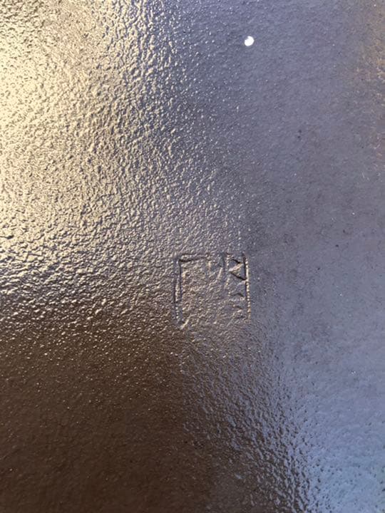 盆栽鉢　時代古鉢水庄園楕円丸縁紫泥大型盆栽平鉢 サイズ48x34x4cm程