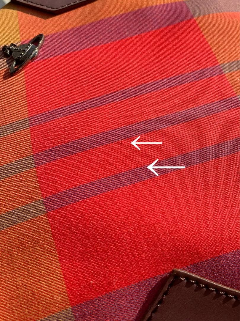 ヴィヴィアン・ウエストウッド ヤスミン ハンドバッグ チェック