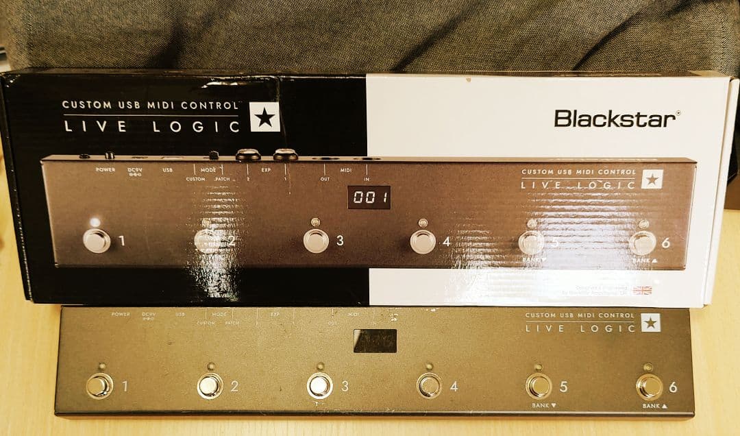 【Blackstar】LIVELOGIC USB MIDI CONTROLLER