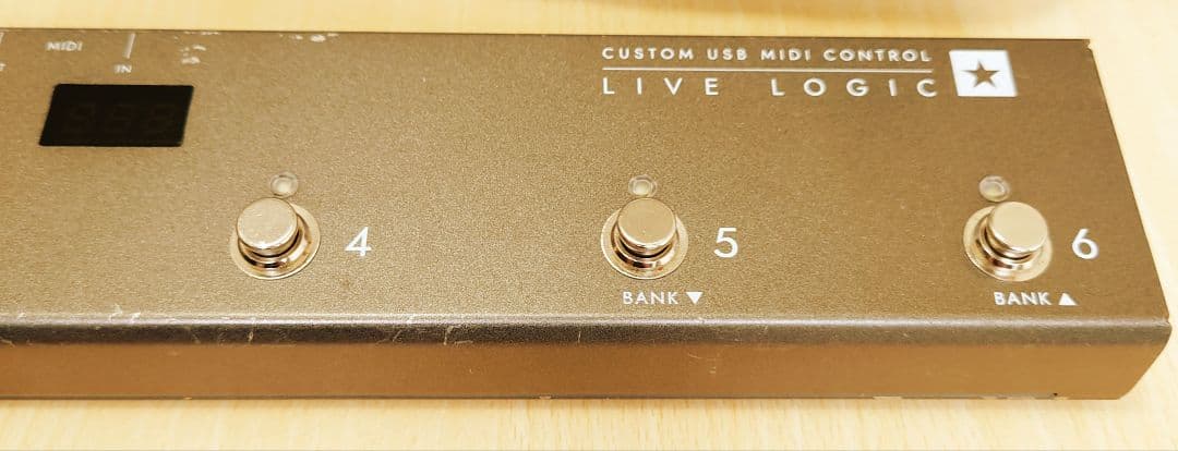 【Blackstar】LIVELOGIC USB MIDI CONTROLLER