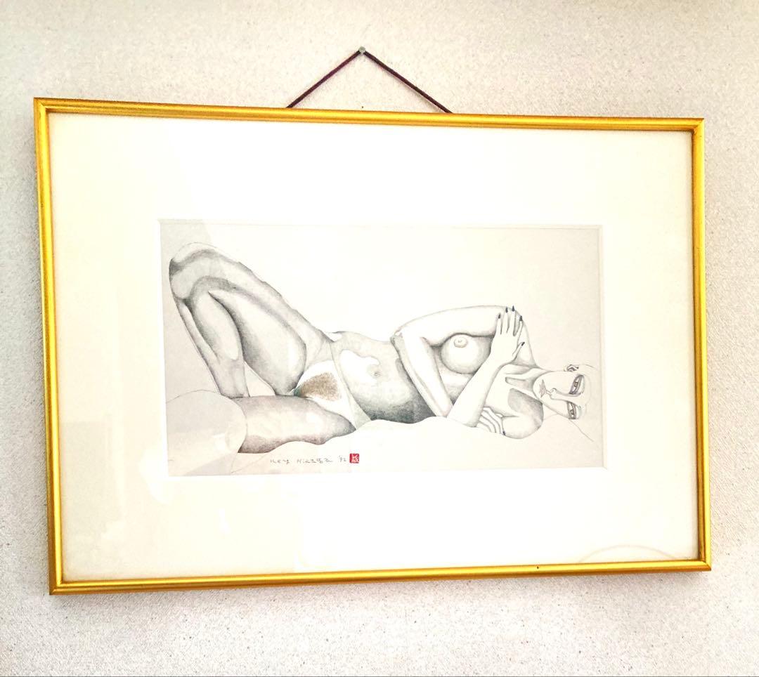 平賀敬さん裸婦像1992年作