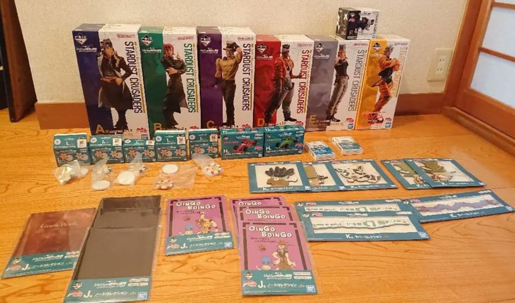 ジョジョの奇妙な冒険　１番くじまとめ売り
