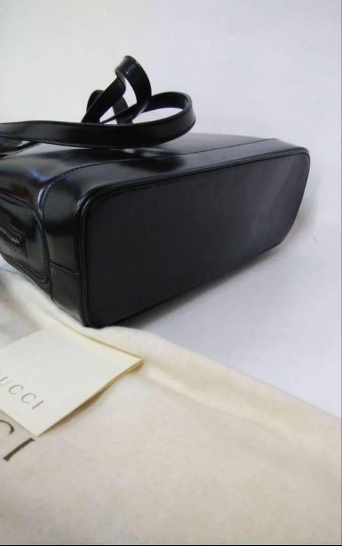 【新品未使用】GUCCI ヴィンテージ レザーバッグ