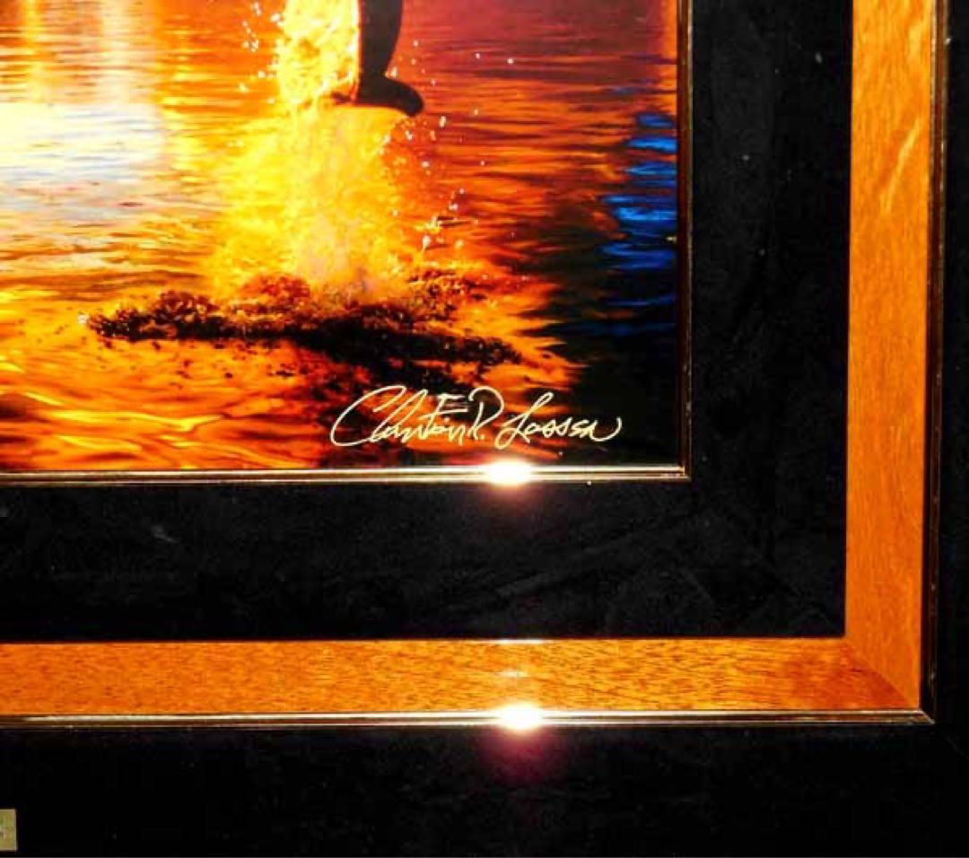 ぽぽたんま まクリスチャン・リース・ラッセン ダイヤ3個限定版画直筆サイン