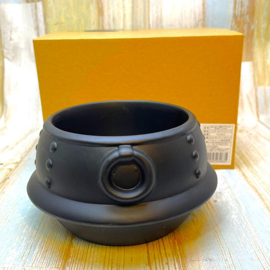 新品★平成狸合戦ぽんぽこ 鉢 ぽんぽこ茶釜プランター 正吉 ピック付き