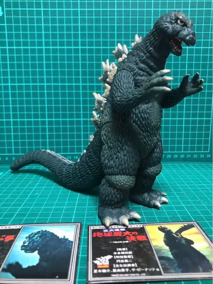 ゴジラ1964モスラ対ゴジラ★ゴジラ50周年メモリアルボックス版タグカード付き