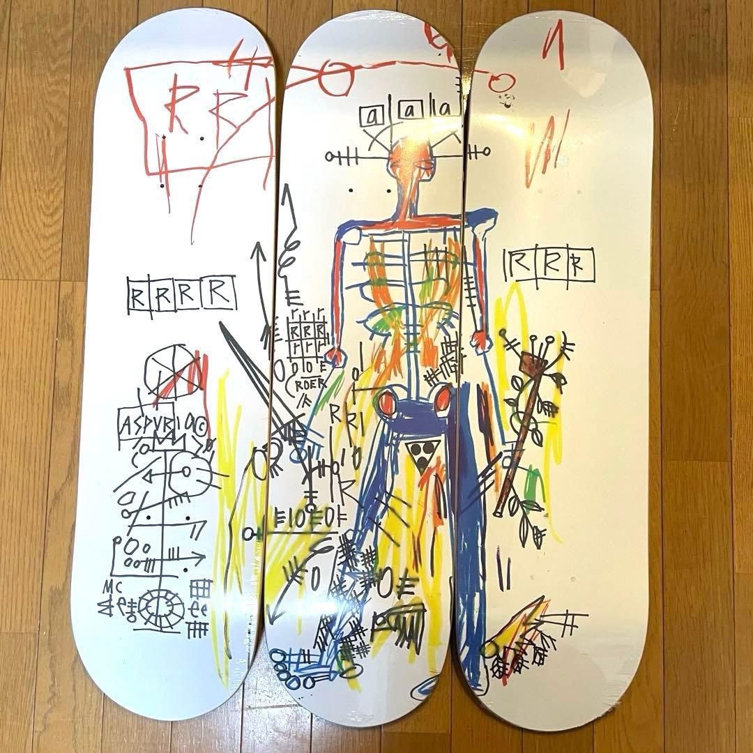 スケボーデッキ　ジャン＝ミシェル・バスキア　バスキア　スケートボードデッキ　レア