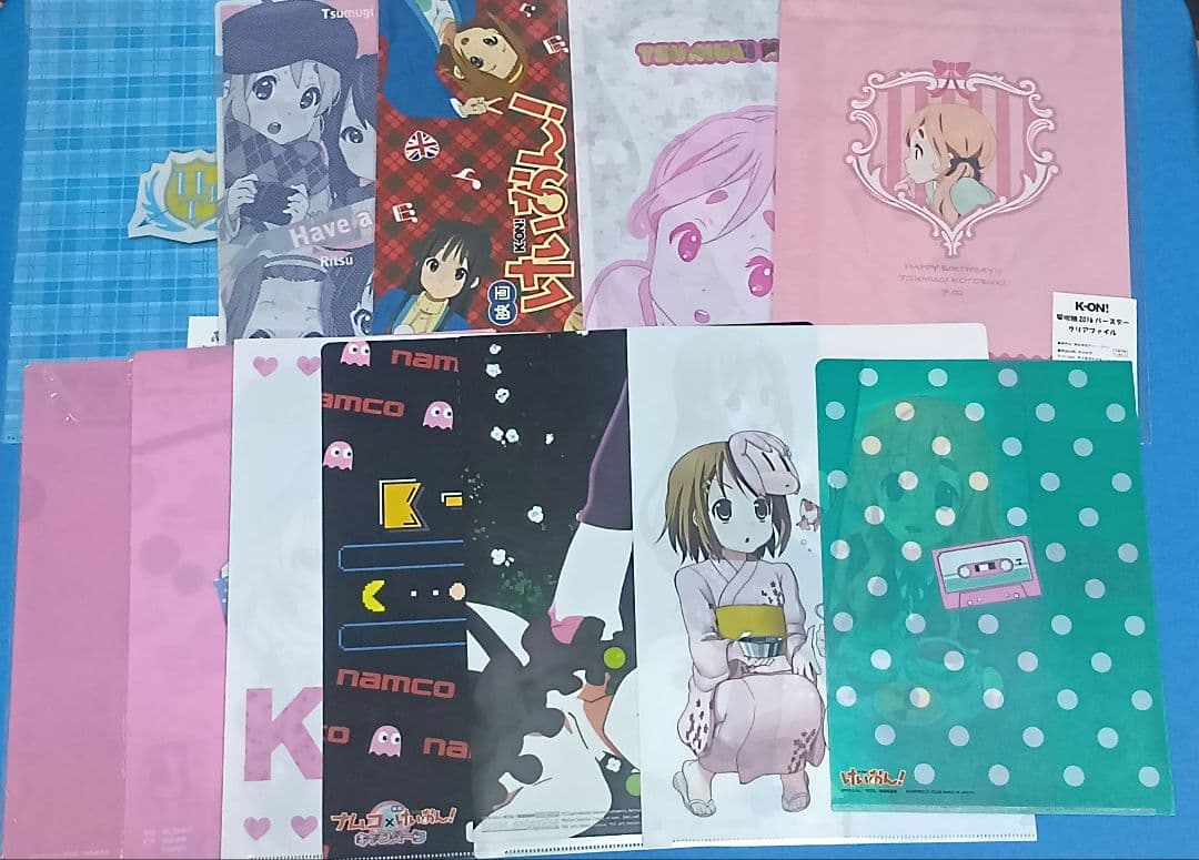 けいおん　琴吹紬　クリアファイル　36点セット　まとめ売り