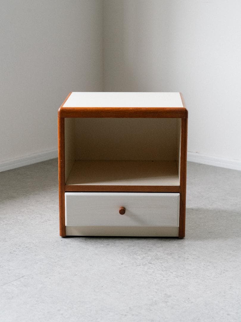 vintage サイドボード 収納 スツール キャスター付 レトロ モダン