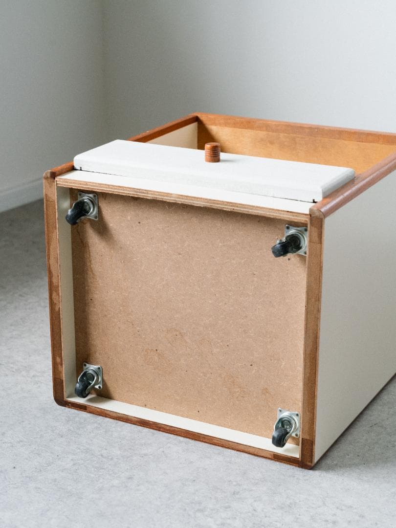 vintage サイドボード 収納 スツール キャスター付 レトロ モダン