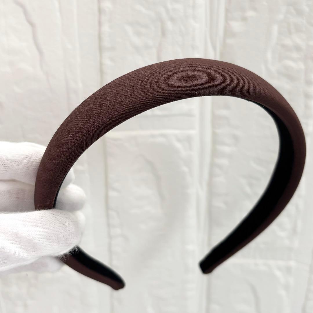 【未使用】アレクサンドルドゥパリ　カチューシャ　ブラウン　2.5cm