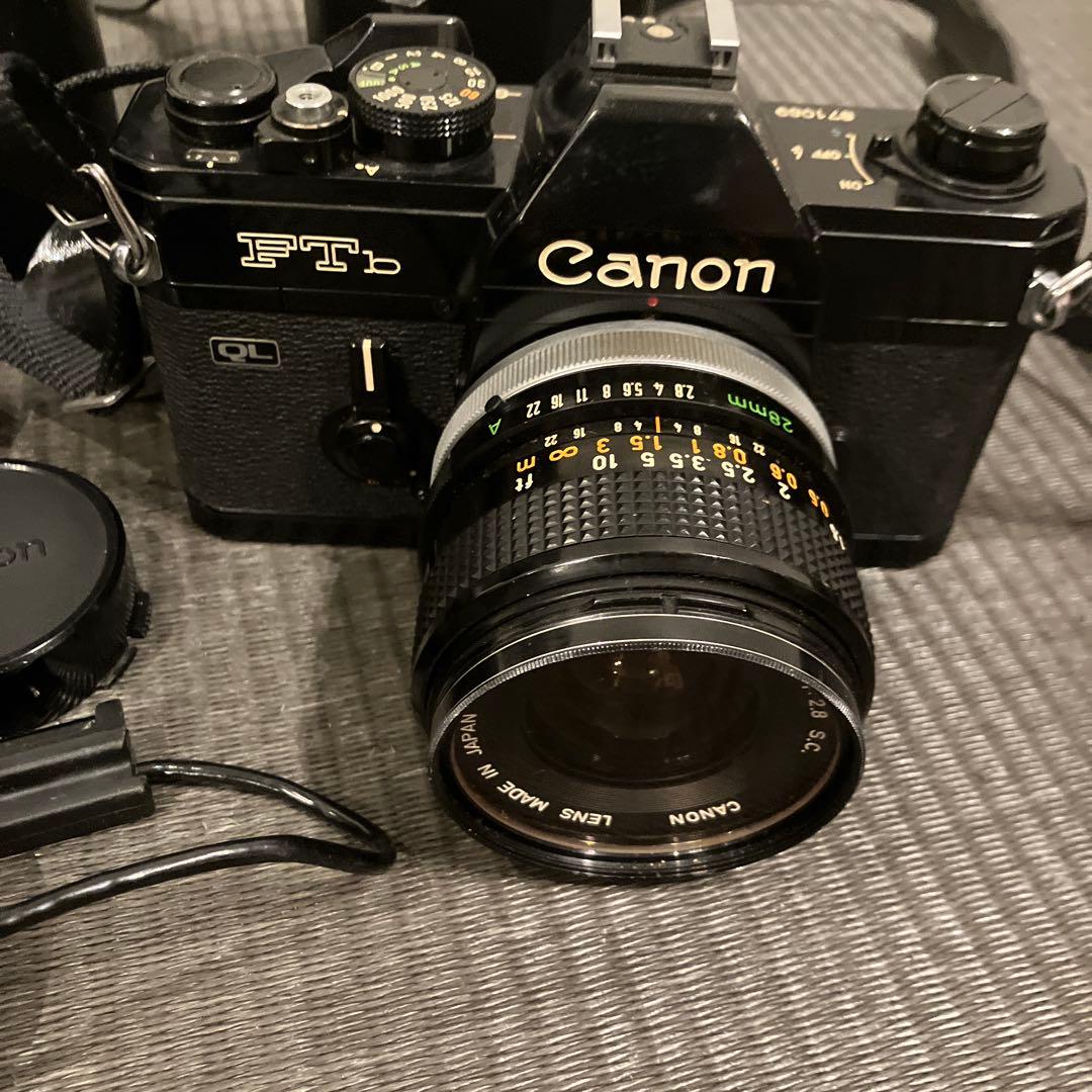 【昭和レトロ】Canonキャノン　FTb 一眼レフカメラ・レンズ等　セット！！