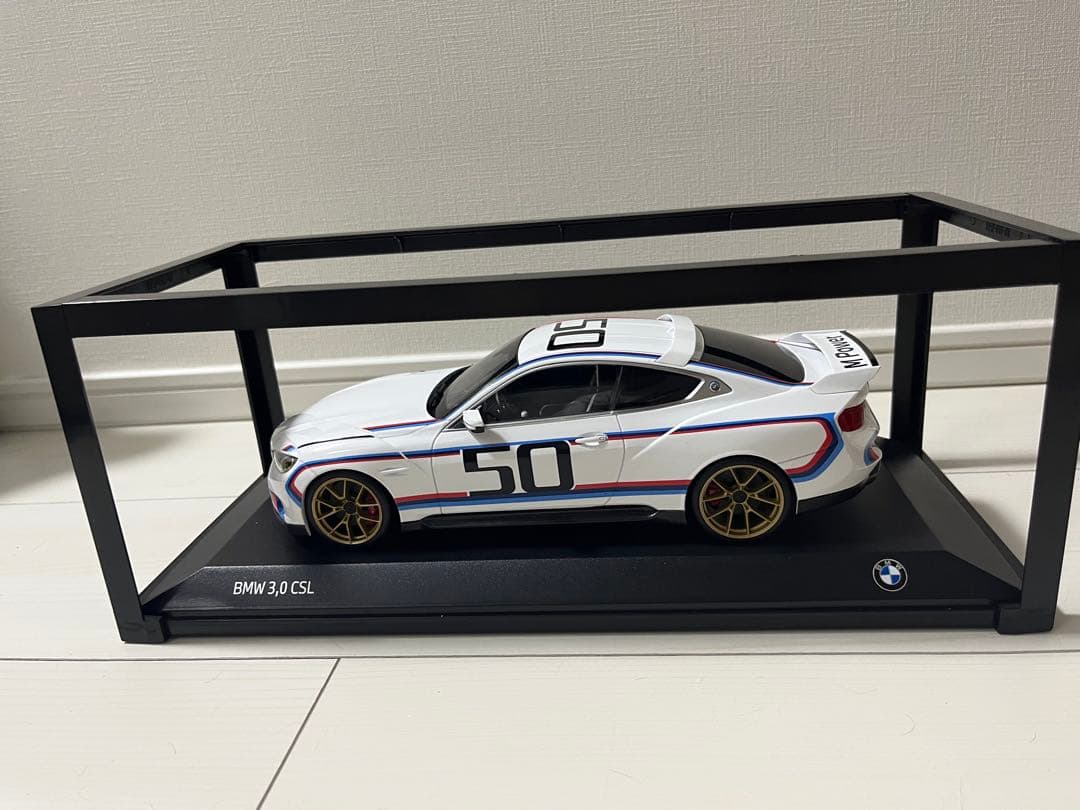 BMW3.0CSL ミニチュア　1/18