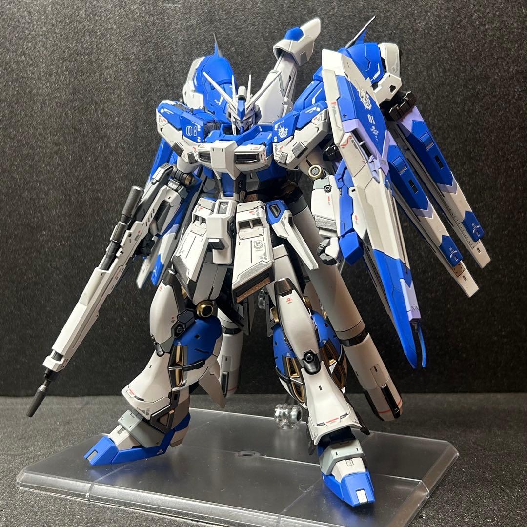 rg hi-ν ガンダム　全塗装　完成品