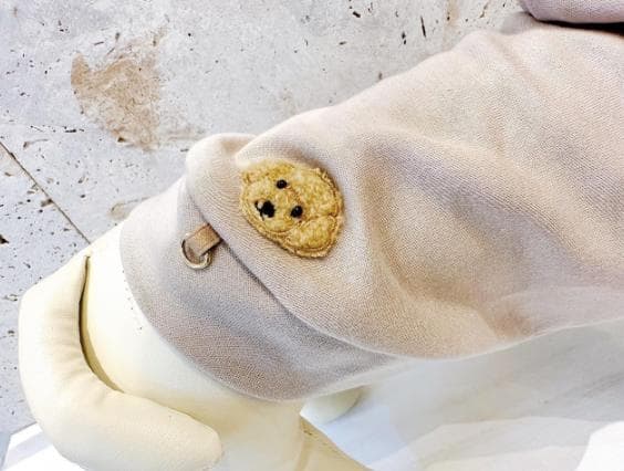 みみさま【DENIM ROSE】小型犬用プードルワッペンパーカー＋お揃いパーカー