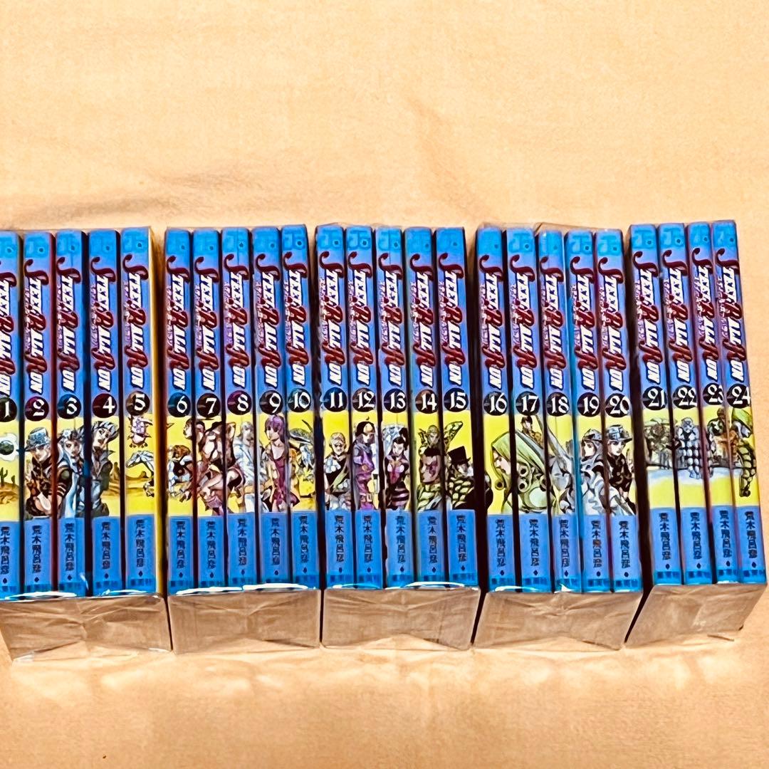 スティール・ボール・ラン 全巻セット(1〜24巻) ジョジョの奇妙な冒険第 7部