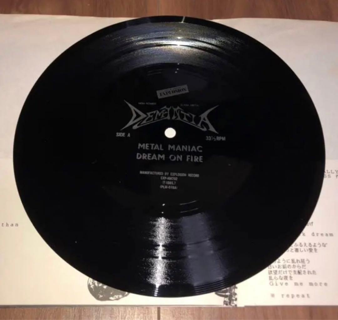 【現在入手不可能】 DEMENTIA ディメンシア LIVE  （1985年）