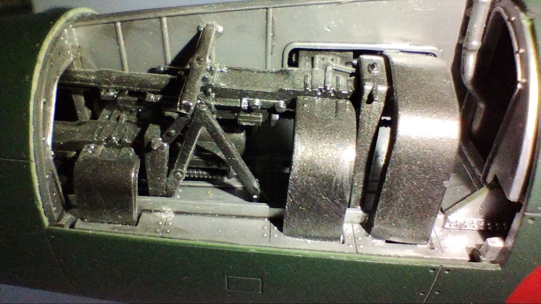 プラモデル完成機　1/32　震電