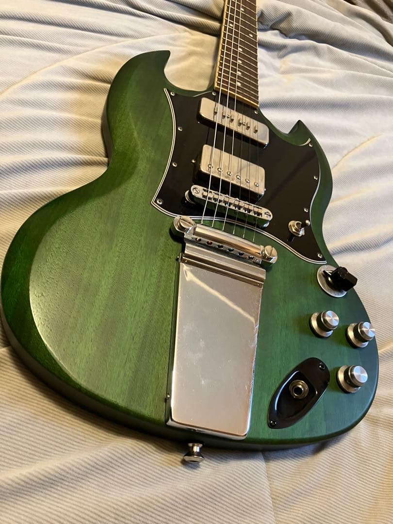 ギター epiphone sg classic inverness green
