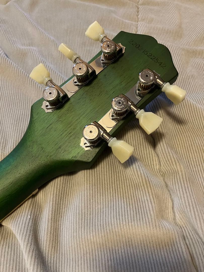 ギター epiphone sg classic inverness green