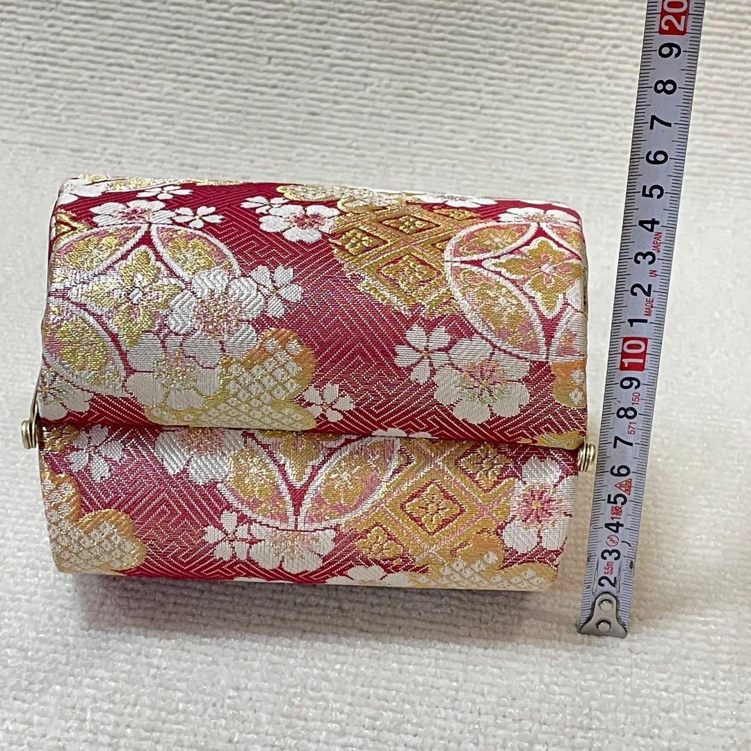 帯地の豪華な振袖用 バック 草履 セット（ふっくら鼻緒で痛くなりにくい♪）