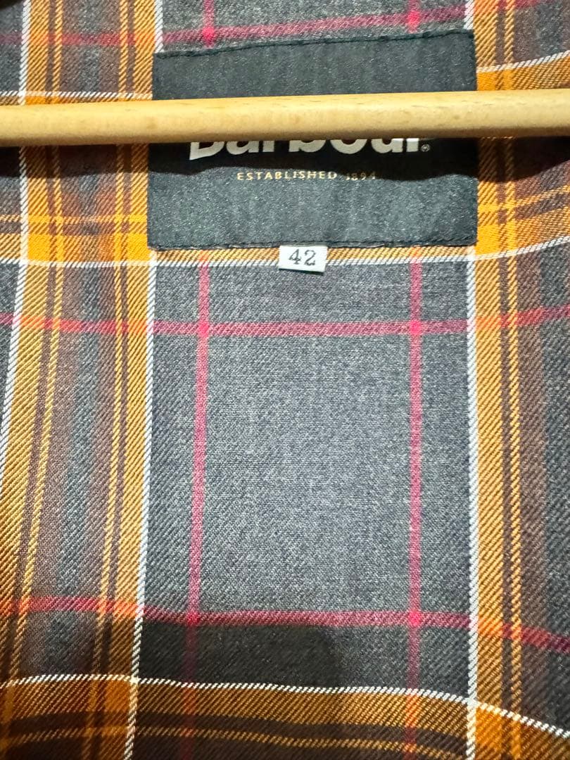 Barbour ブラック ジャケット 42サイズ