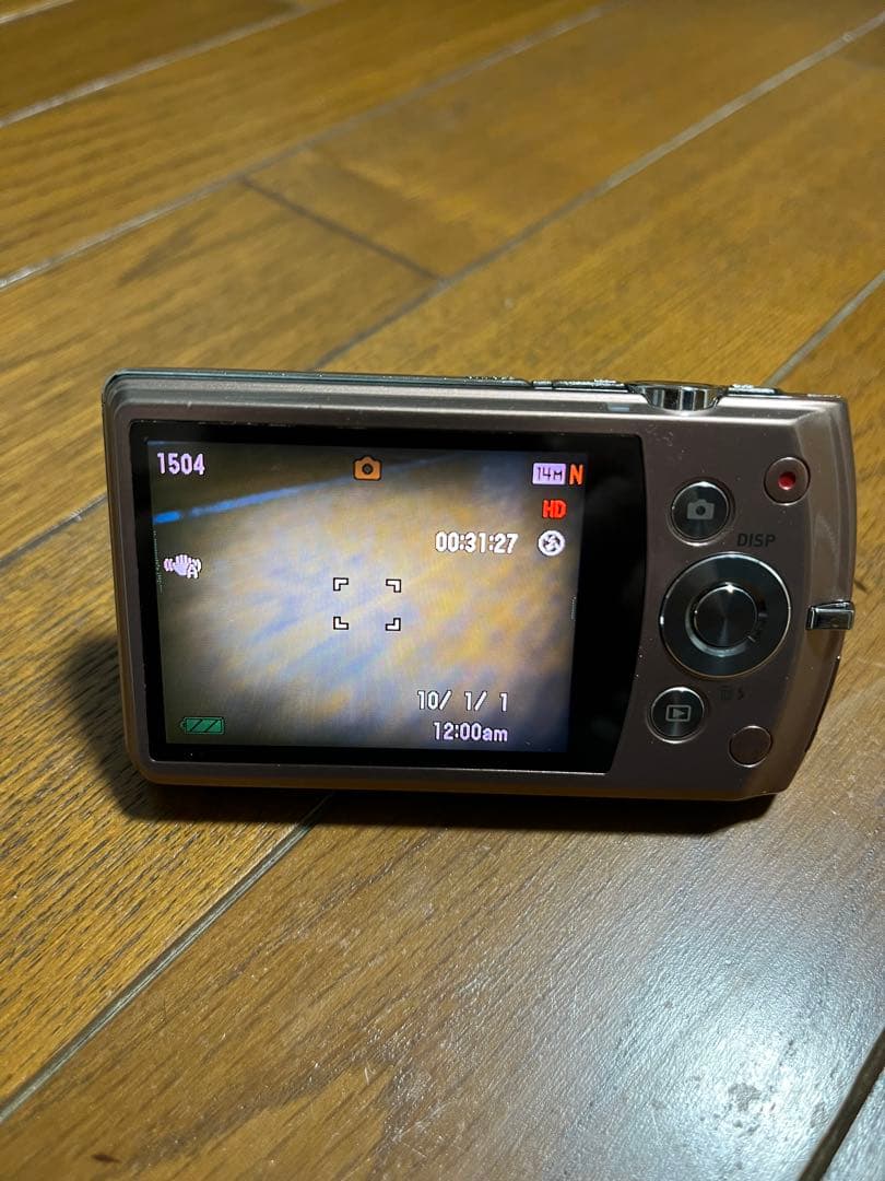 CASIO EXILIM コンパクトデジタルカメラ ブラウン