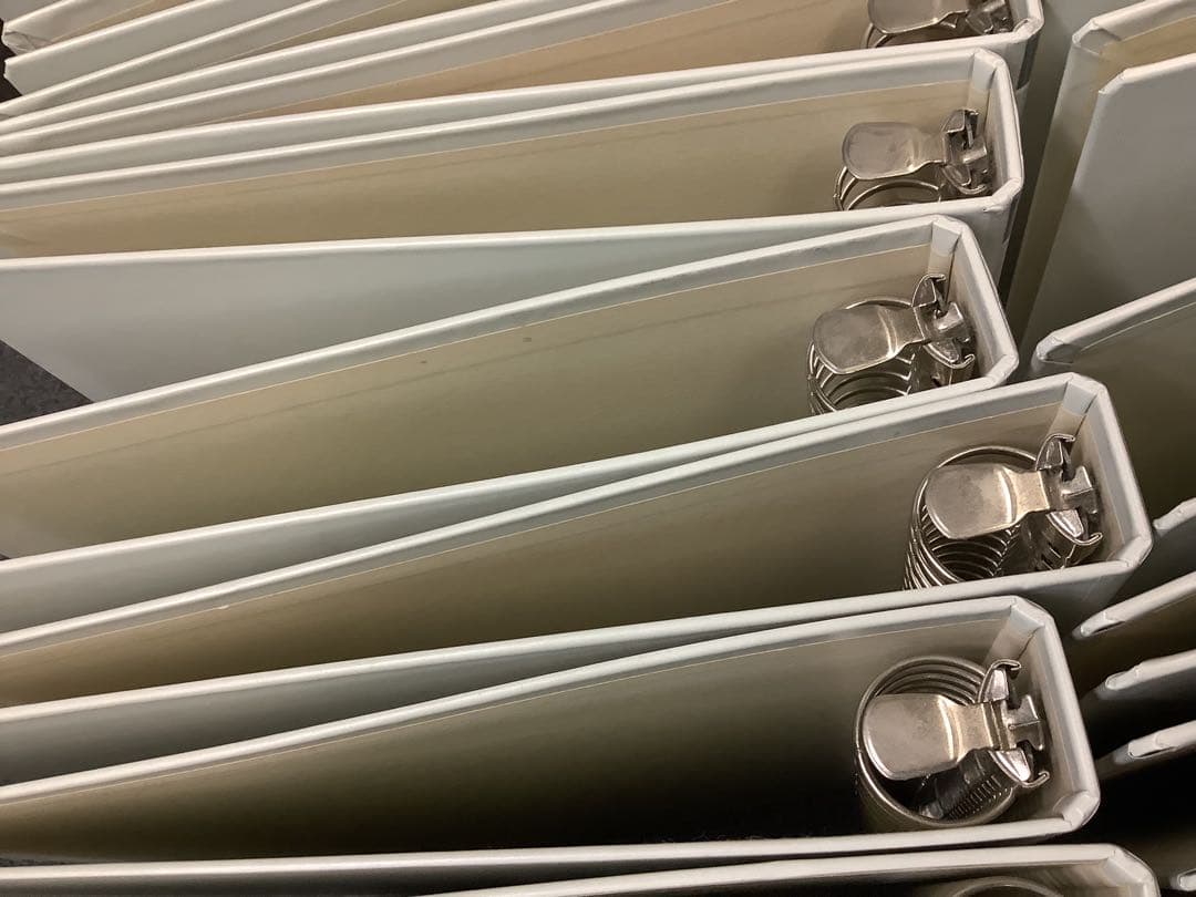 キングジム　668BF A4-S 30穴 リングバインダー 33冊セット