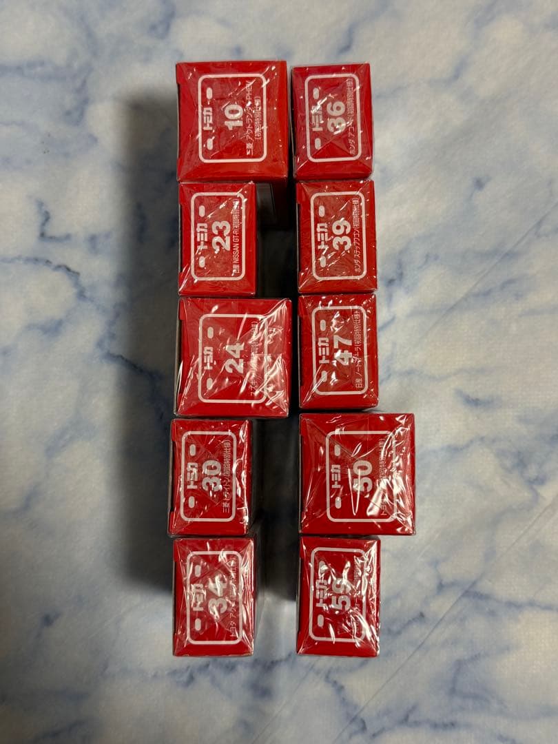 トミカ初回特別仕様　10台セット