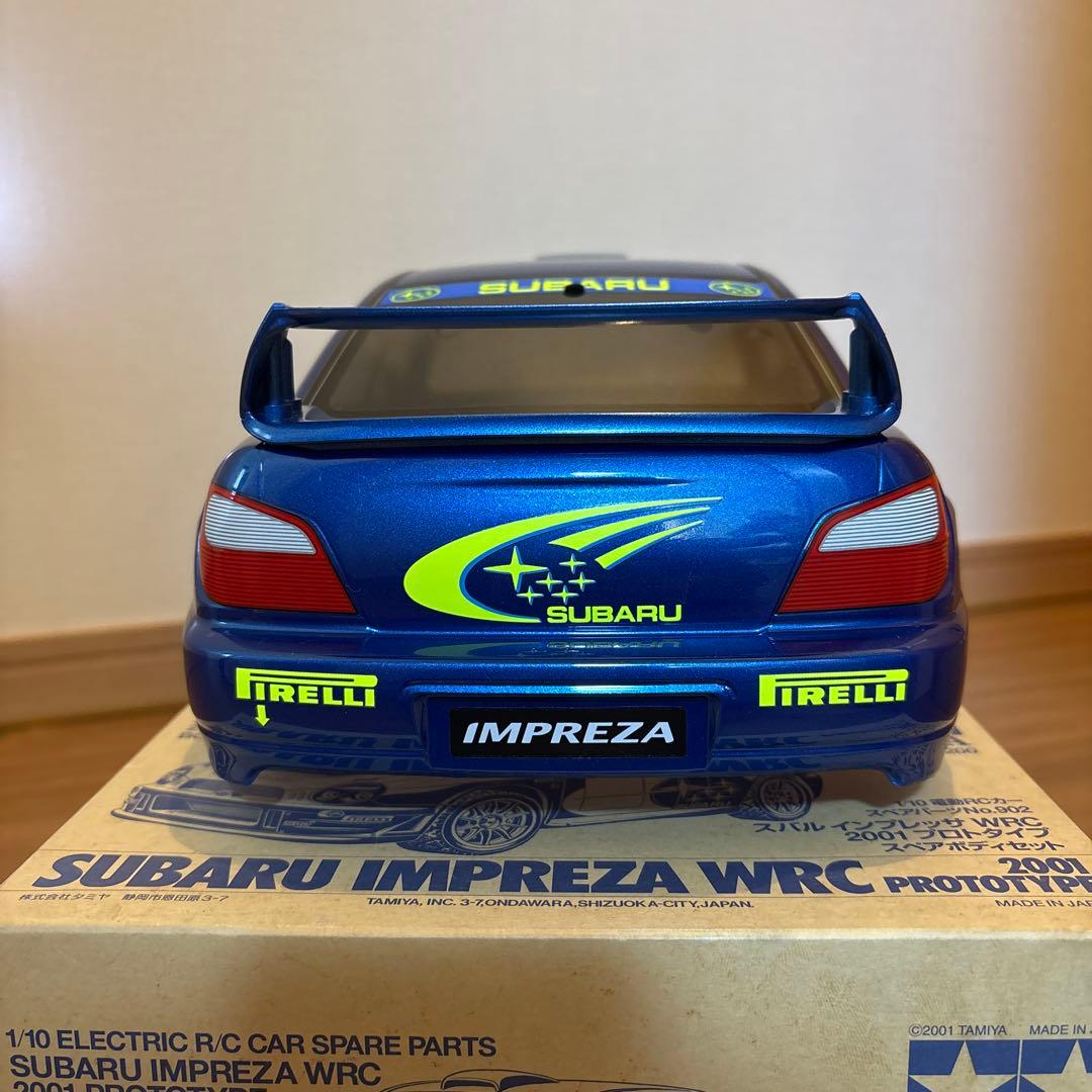 TAMIYA SUBARUIMPREZAWRC2001 プロトタイプスペアボディ