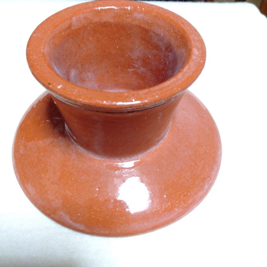 松楽　赤　供茶茶盌の三点